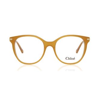 Chlo&eacute; CE2721208 Round Full Rim Eyeglasses - Beige