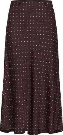 Inwear Midi Skirts - Dames - Midirokken - Bruin - M - Rokken