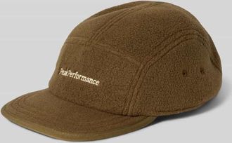 Peak Performance Basecap mit Label-Stitching in Sand, Größe 1
