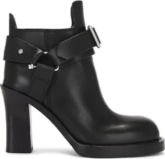Burberry Stirrup Low Ankle Boots, Brand Size 37 ( US Size 7 )