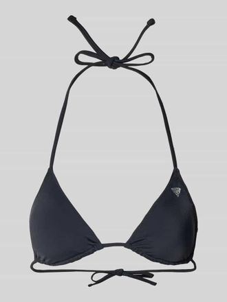 Guess Bikini-Oberteil mit Strasssteinbesatz Modell Violet in Black, Gr&ouml;&szlig;e XL