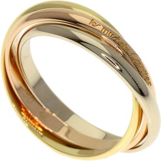 Cartier Trinity Yellow Gold (18K) Pink Gold (18K) White Gold (18K) Band Ring (Pre-Owned)