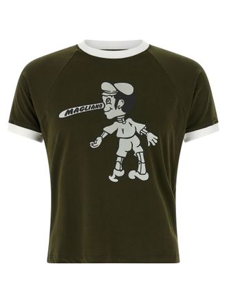 【関税込み】Magliano ベージュ Serafino Tシャツ Maglianoのベージュ Serafino Tシャツがセール中