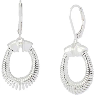 Robert Lee Morris Coiled Drop Earrings in Silver at Nordstrom