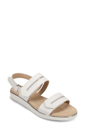 Vaneli Espe Slingback Wedge Sandal in White at Nordstrom, Size 7.5
