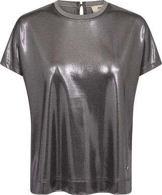 Mos Mosh MOS Mosh, Dames, Blouses & Shirts, Grijs, Maat: XS