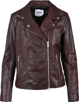 S.W.O.R.D 6.6.44 Chiodo Jacket - Jackets - Mujer - Marr&oacute;n - L