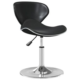 vidaXL Vidaxl - Silla De Comedor Cuero Sint&eacute;tico Negra