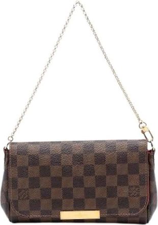 Louis Vuitton Pre-owned Clutches, female, Brown, Size: ONE SIZE Pre-owned The Favorite PM
