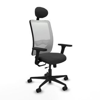 Piqueras y Crespo Silla Piqueras Y Crespo Zulema Negro Reposacabezas Ajustable