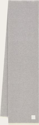 Ferragamo Women Wool-and-cashmere-blend scarf Grey