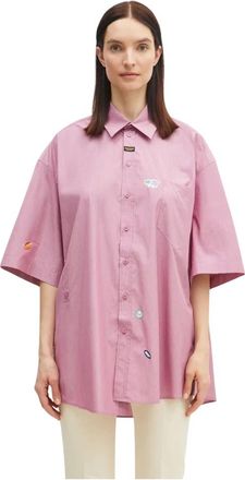 Martine Rose Donna, Camicette, Viola, XS, new