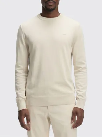 HUGO BOSS Maglia a girocollo basic in cotone