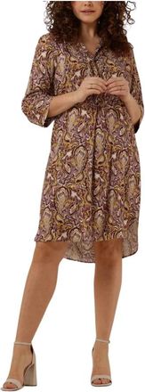 Kudibal Copenhagen Bloemen Mini Jurk Kamille Ev - Dames - Korte kleedjes - Veelkleurig - S - Kleedjes