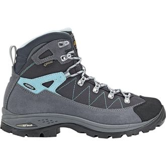 Asolo Finder Gv Hiking Boot - Womens in Grey/gunmetal/pool Side at Nordstrom, Size 7.5