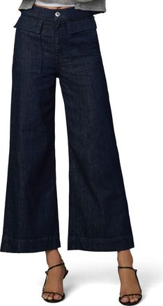 Joe's The Irina Patch Pocket Ankle Wide Leg Pants in Rinse at Nordstrom, Size 27