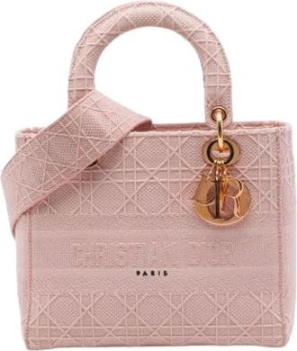 Dior Pre-owned Lady D-Lite Handbag - Dames - Vintage Handtas - Roze - ONE Size - Vintage