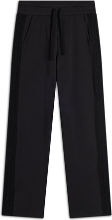 Freddy Pantalone lungo in felpa modal con bande a trecce