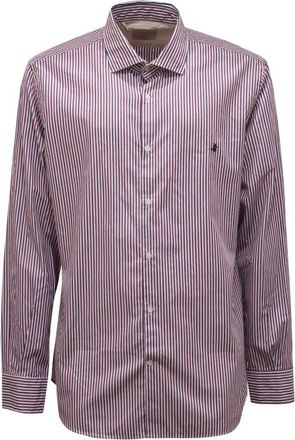 Brooksfield Slim Shirt Gemaakt in Itali&euml; - Heren - Casual Overhemden - Veelkleurig - 2XL - Overhemden