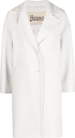 Herno Luxury Scuba trench coat - women - Polyester/Polyester - 42 - Grey