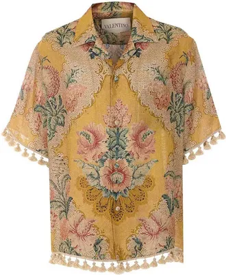 Valentino Garavani Multicolor Shirt With Frontal Buttons Closure