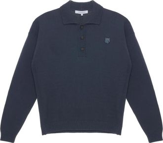 Maison Kitsuné Fepa con colletto in stile polo - Grigio