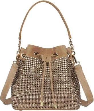Alma En Pena Verstelbare emmertas - Dames - Schoudertassen - Beige - ONE Size - Tassen