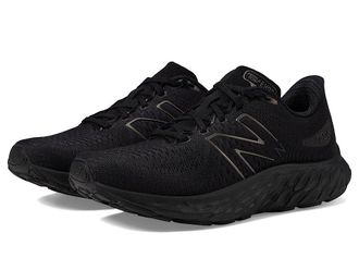 New Balance Fresh Foam X EVOZ v3 Womens Shoes Black/Black Metallic : 5.5 B - Medium, Textile