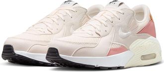 Nike Air Max Excee Womens Shoes Chalk/Sail/Ice Peach/Arctic Orange : 10.5 B - Medium, Leather/Textile