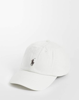 Polo Ralph Lauren cappellino da baseball con logo icon in stone grey-Grigio