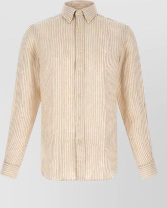 Polo Ralph Lauren long sleeve striped shirt button collar