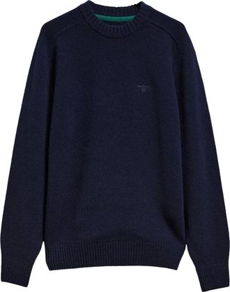 Barbour Maglione Girocollo Newtown - - Knitwear - Uomo - Blu - L