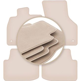 OEM Alfombrillas Premium Beige Para: Volkswagen Passat B8 Fl Familiar, Sed&aacute;n 2019