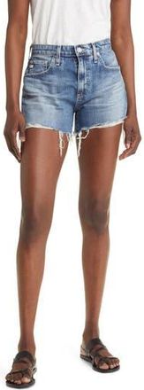 AG - Adriano Goldschmied Hailey Cutoff Denim Shorts in 17 Years Lagoon at Nordstrom Rack, Size 23
