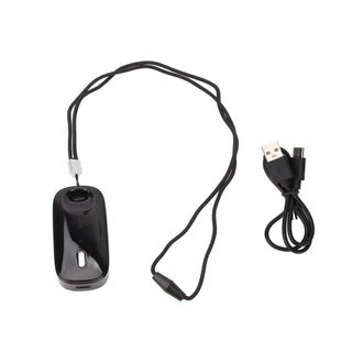 OEM Collar Purificador De Aire Port&aacute;til, Recargable Y De Bajo Ruido, Purificador De Aire De Iones Negativos Del Tama&ntilde;o De La Cintura, Color Negro
