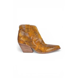 Elena Iachi Cowboy Boots, female, Yellow, Size: 8 1/2 US Tronchetto Texano