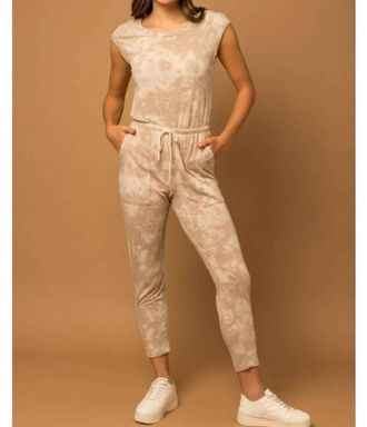 Gilli Cinched Waist Jumper In Beige