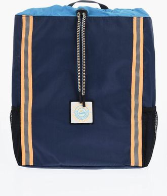 Diesel Nylon BACKOUT Backpack with Drawstringed Closure size Unica