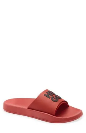 BOSS Nil Slide Sandal in Red at Nordstrom Rack, Size 12Us / 11Uk