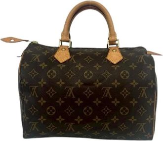 Louis Vuitton Pre-owned Speedy 30 Monogram Handbag - - Pre-owned - Donna - Marrone - ONE SIZE