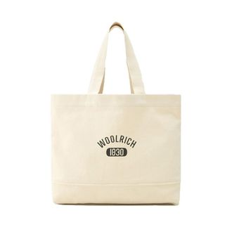 Woolrich Shopper Tote - male - Woolrich - Shopping Bags - White - ONE SIZE - Bags