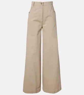 Max Mara High-rise wide-leg jeans