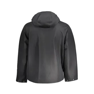 Calvin Klein Hooded Polyester Jacket - Black