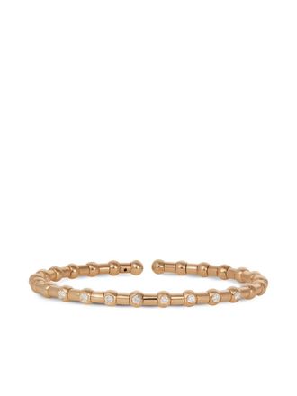 Sidney Garber 18K yellow gold Holly diamond bracelet