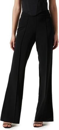 ASTR the Label Madison High Waist Wide Leg Pants in Black at Nordstrom Rack, Size Medium