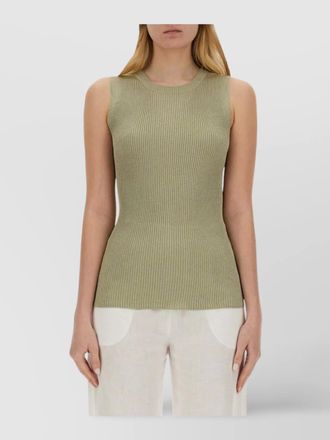 Fabiana Filippi fine-knit tank top