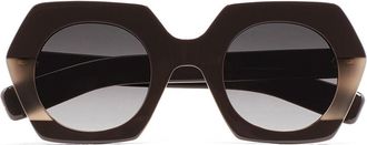 Kaleos Piaf C9 Womens Sunglasses Brown Size 48