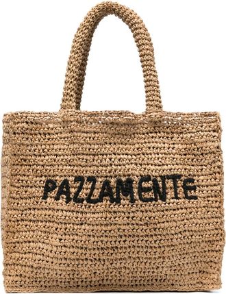 Aspesi Rieten shopper - Beige
