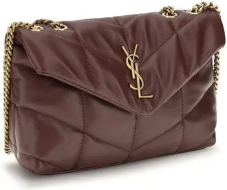 Saint Laurent Shoulder Bag - Bordeaux