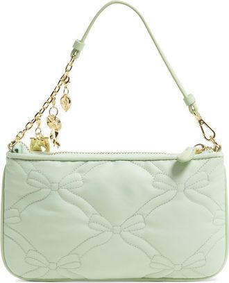 Stoney Clover Lane Charm Nylon Crossbody Bag in Pistachio at Nordstrom